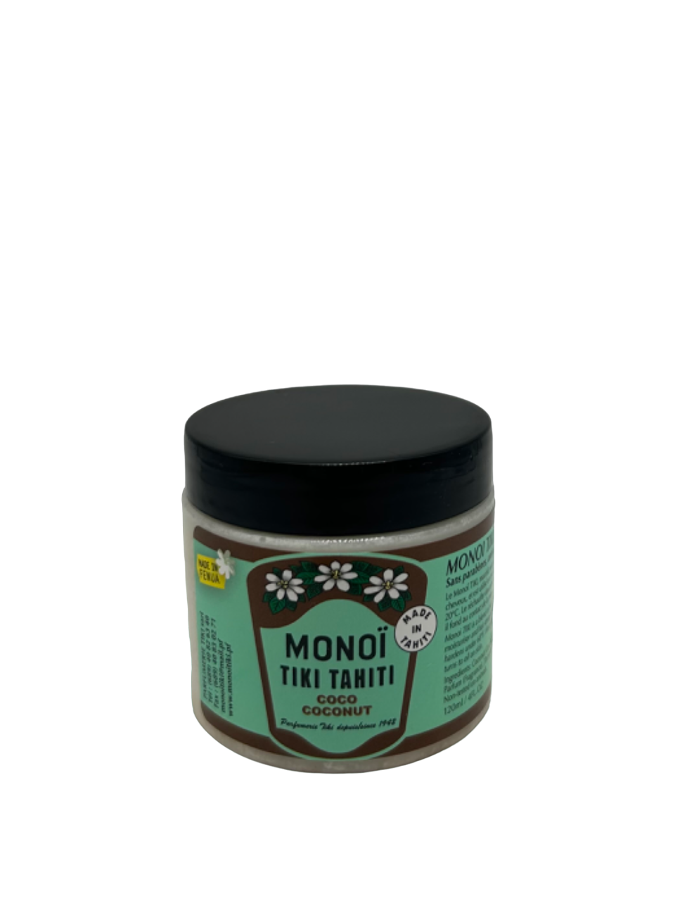 Pot Monoï TIKI TAHITI 120ml - Coco