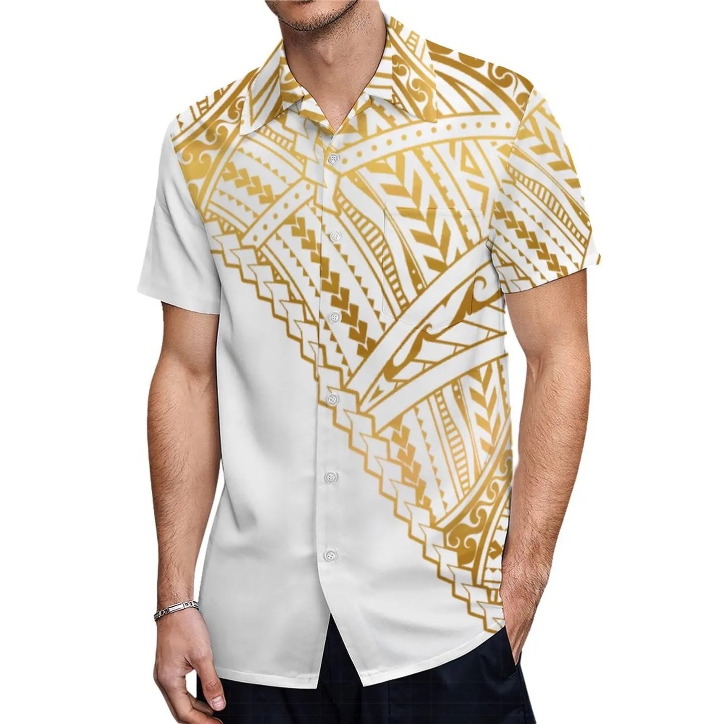 Chemise avec motifs
