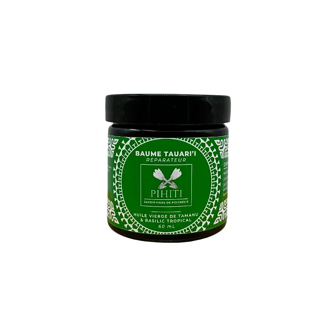 Baume réparateur à l'huile vierge de Tamanu et Basilic Tropical- 60ml