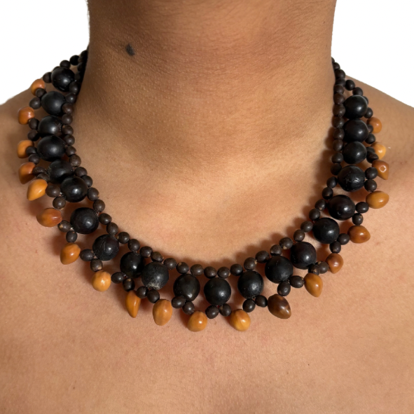 Collier en graines des Marquises