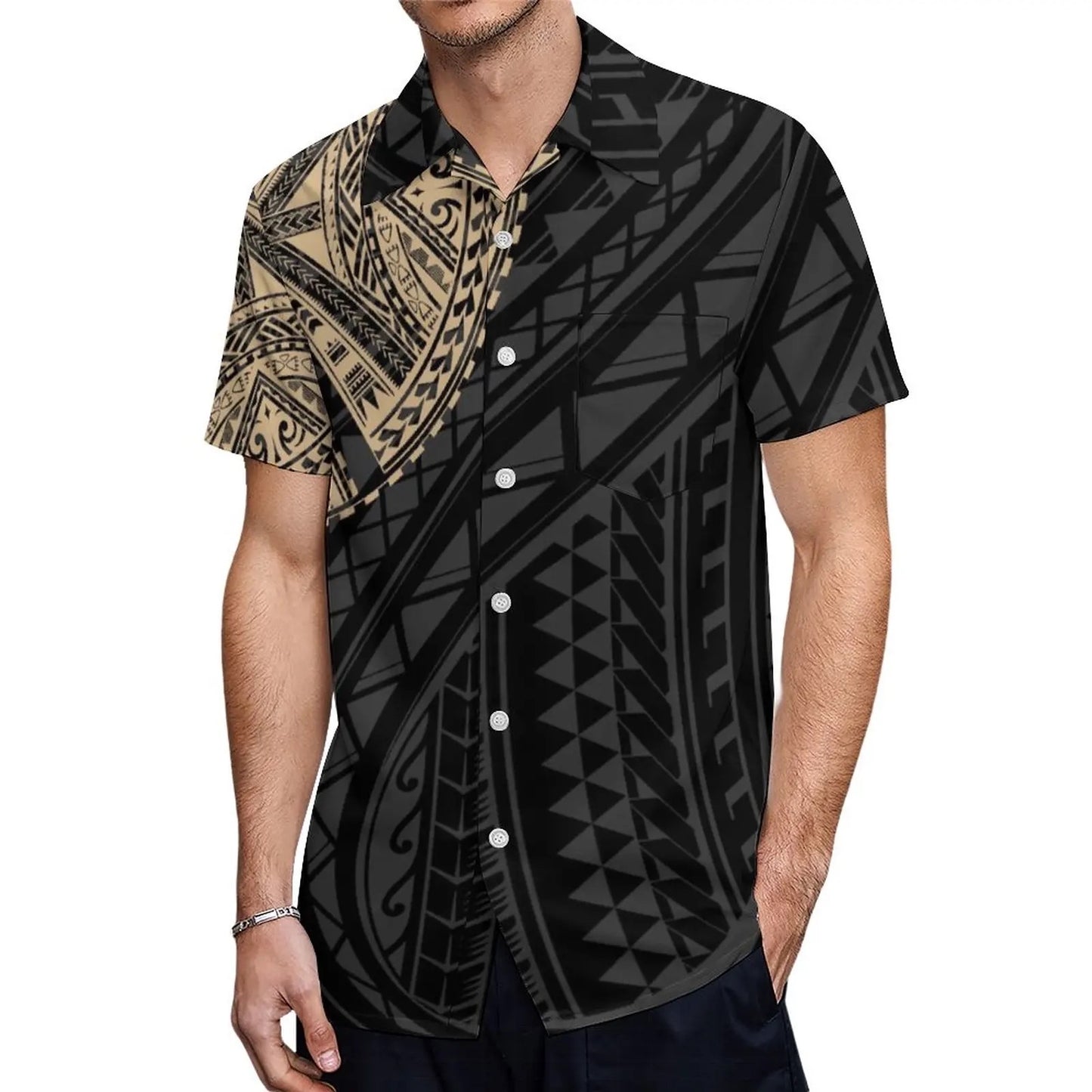 Chemise avec motifs