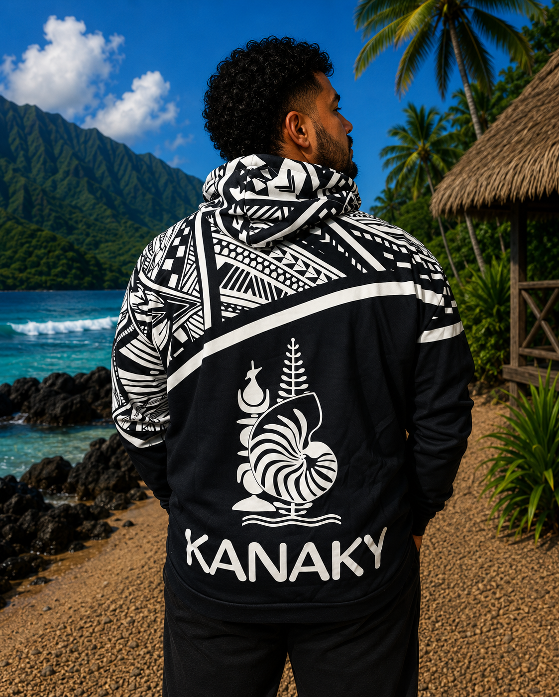 Sweat à Capuche avec motifs