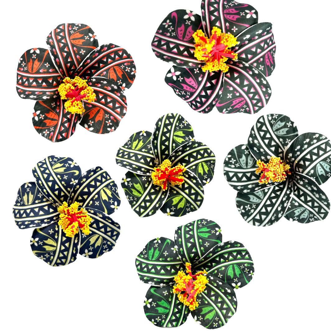 Teki Teki Hibiscus à motifs