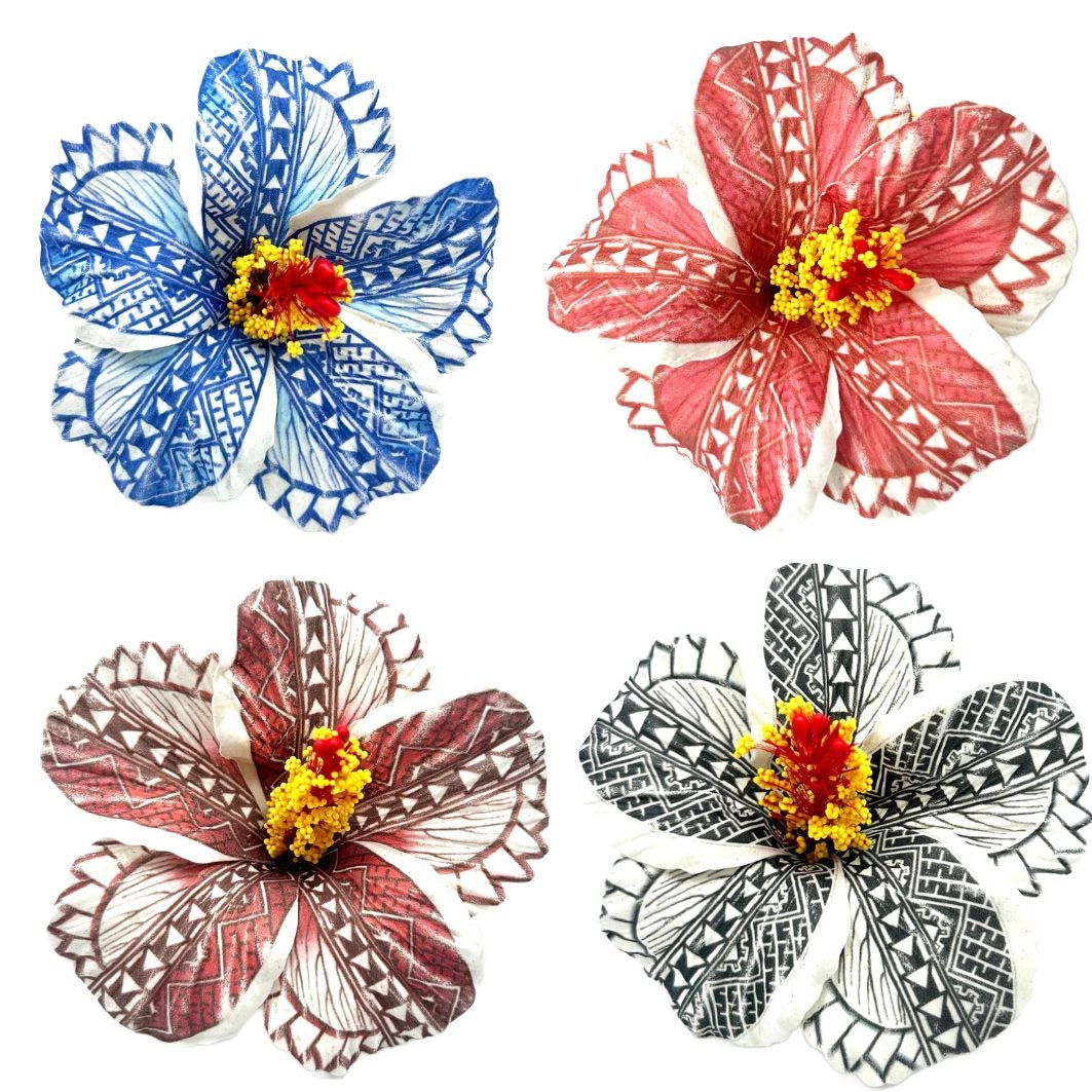 Teki Teki Hibiscus à motifs
