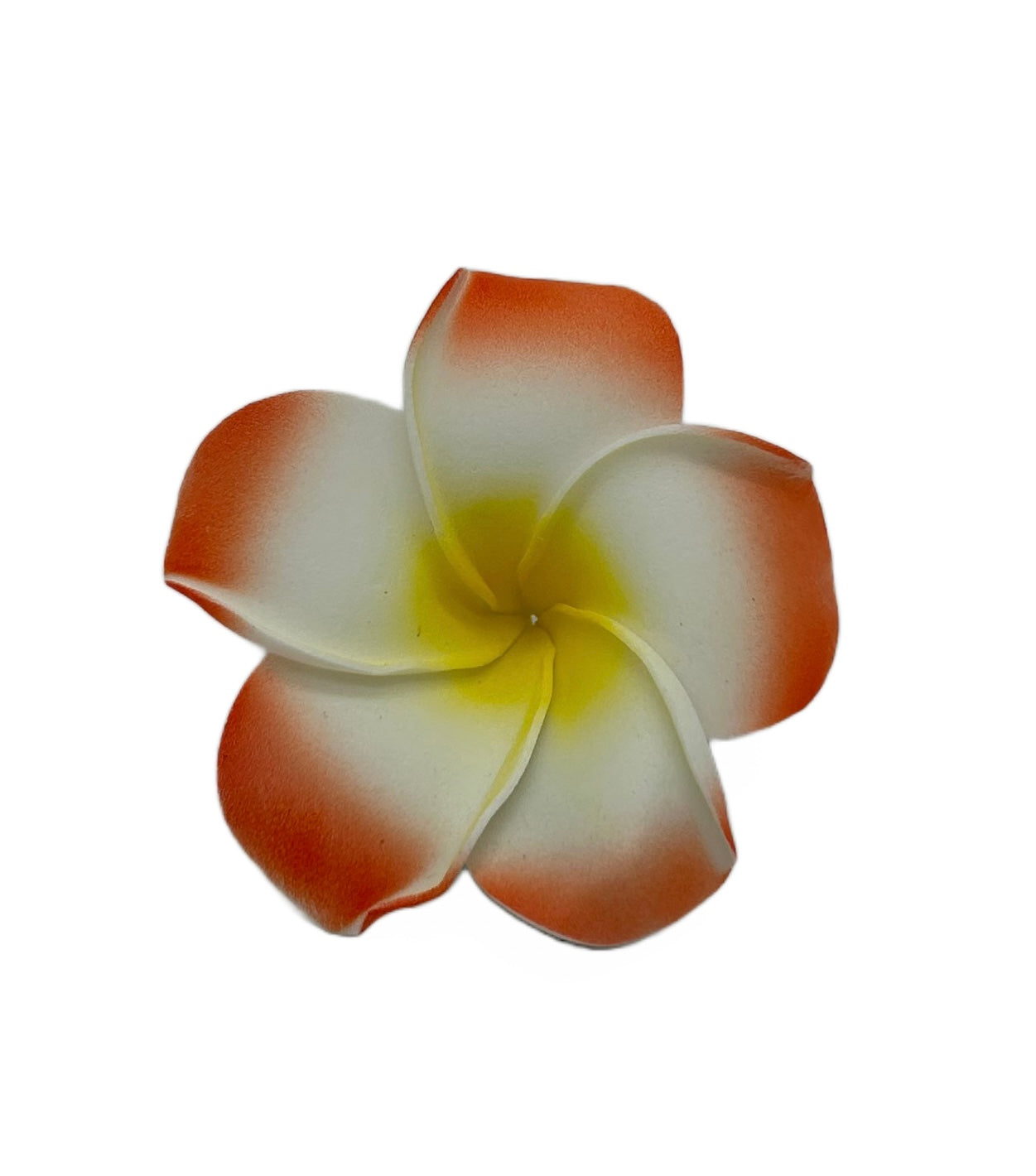 Barrette Frangipanier orange