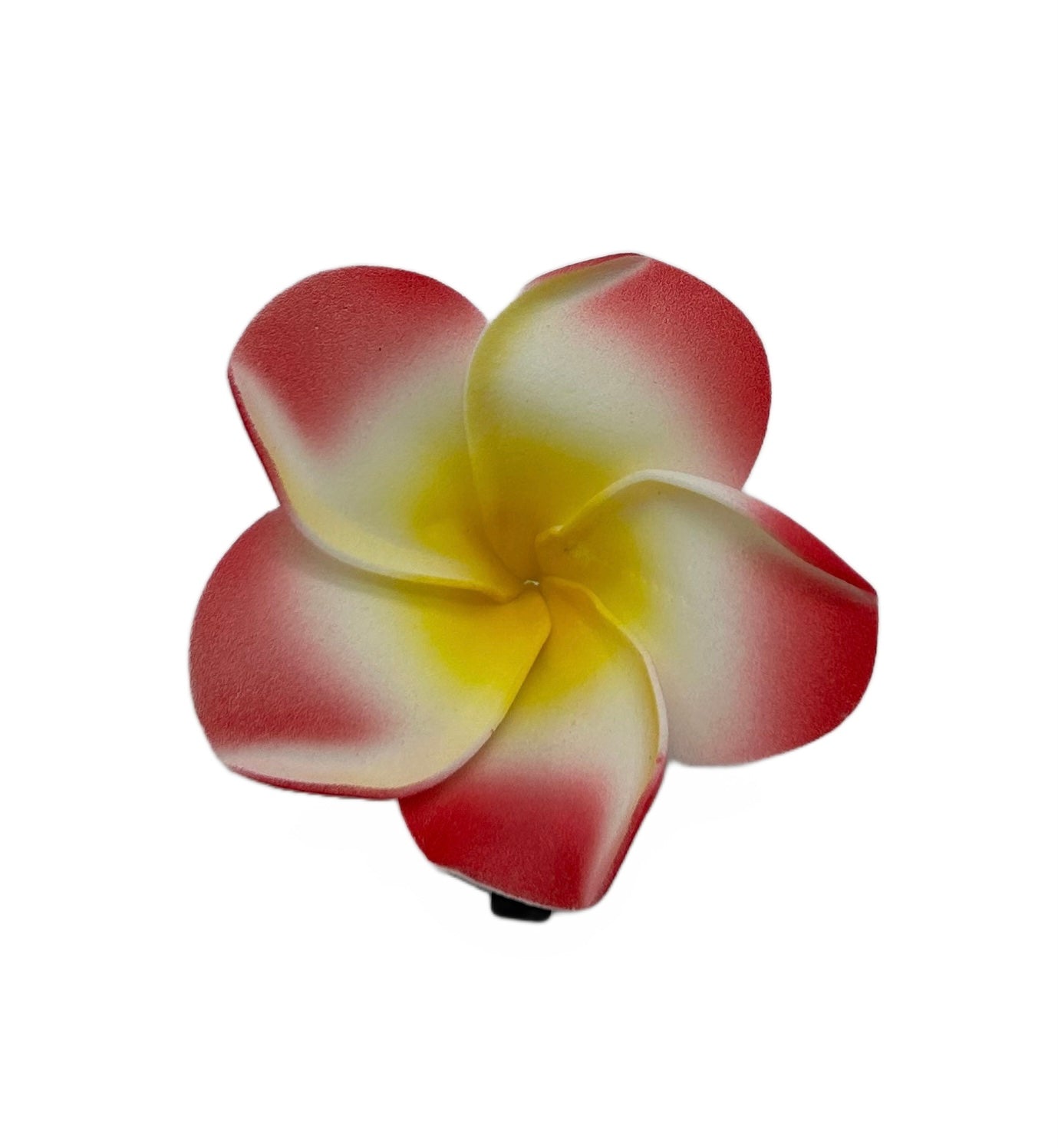Barrette Frangipanier rouge