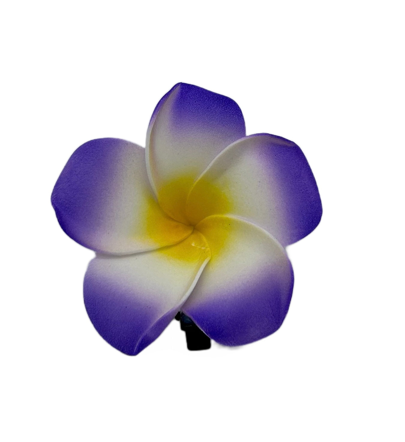 Barrette Frangipanier violette