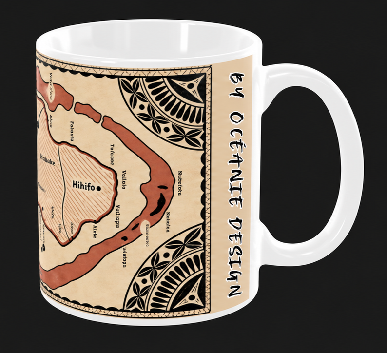 Mug - Style Tapa UVEA (Wallis & Futuna)