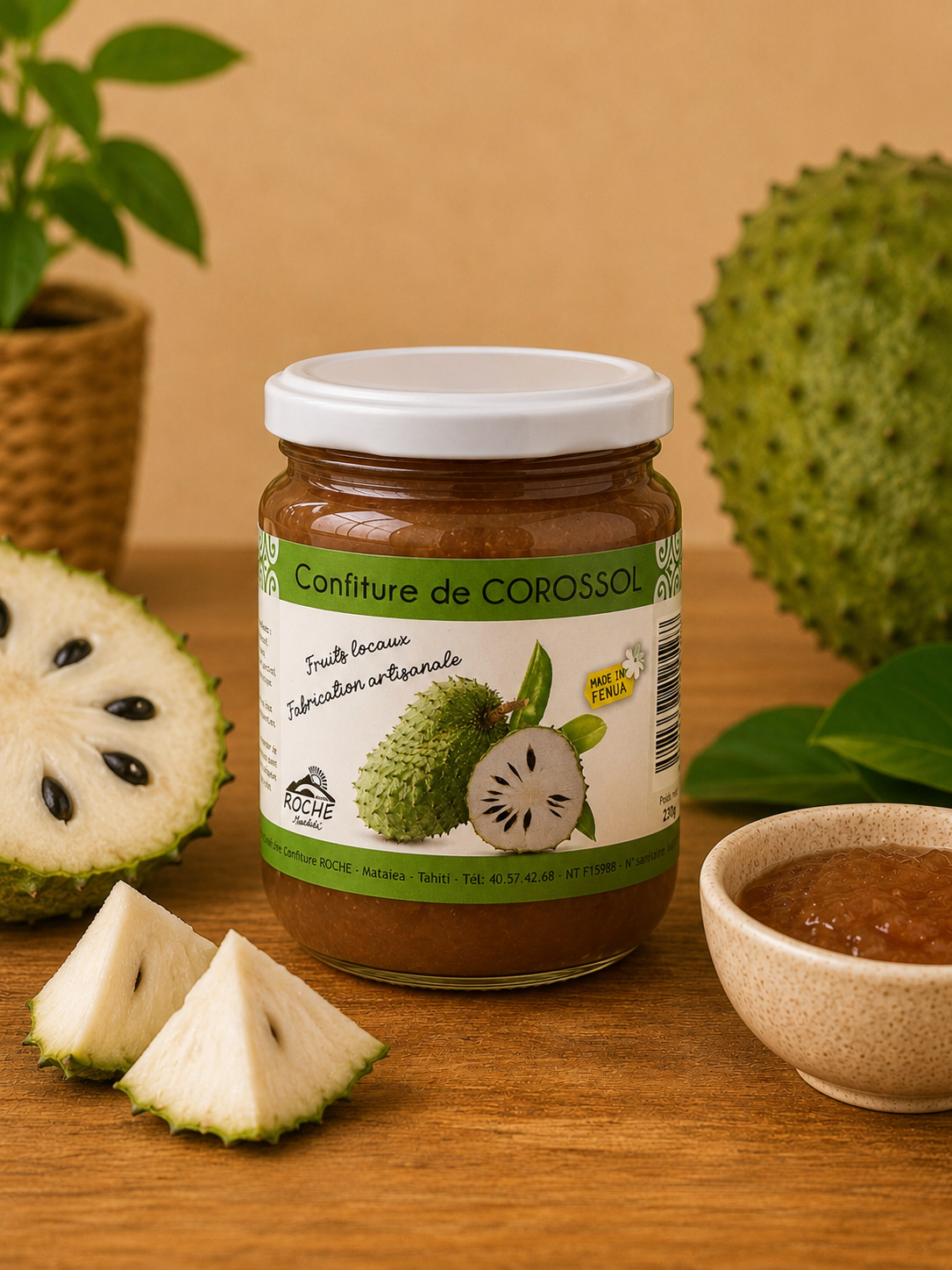 Confiture de Corossol - LAITERIE ROCHE