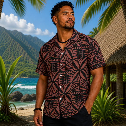 Chemise avec motifs