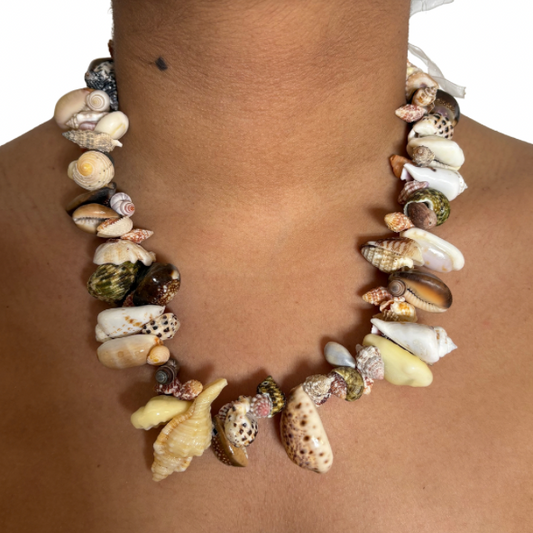 Collier coquillages - Tahiti