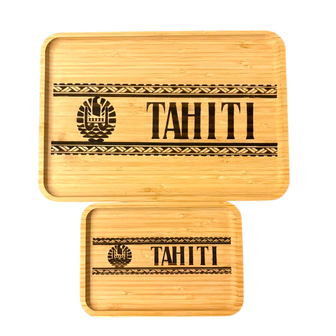 Plateau Gravée Tahiti