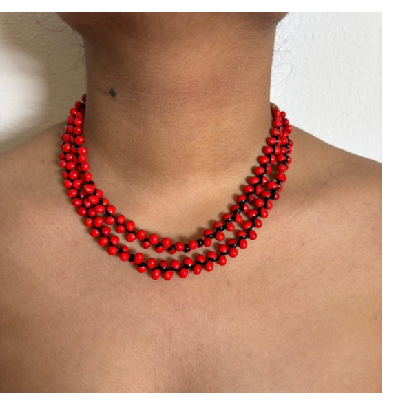 Collier en graines des Marquises