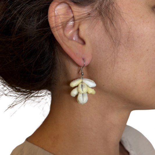 Boucles d’oreilles coquillages des Tuamotu