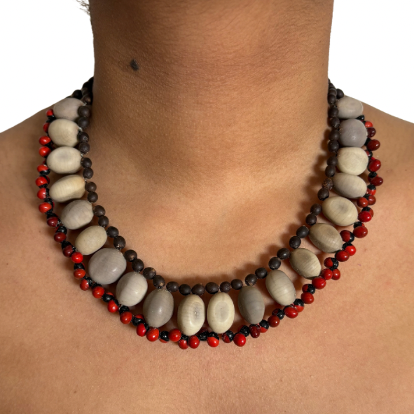Collier en graines des Marquises