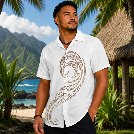 Chemise avec motifs