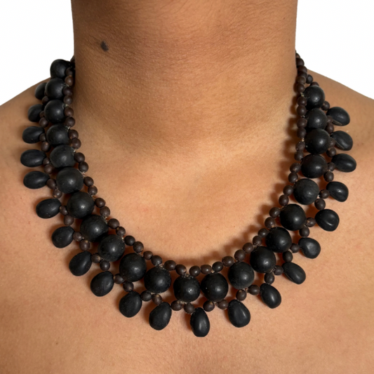 Collier en graines des Marquises