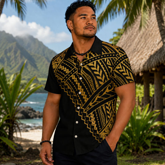 Chemise avec motifs