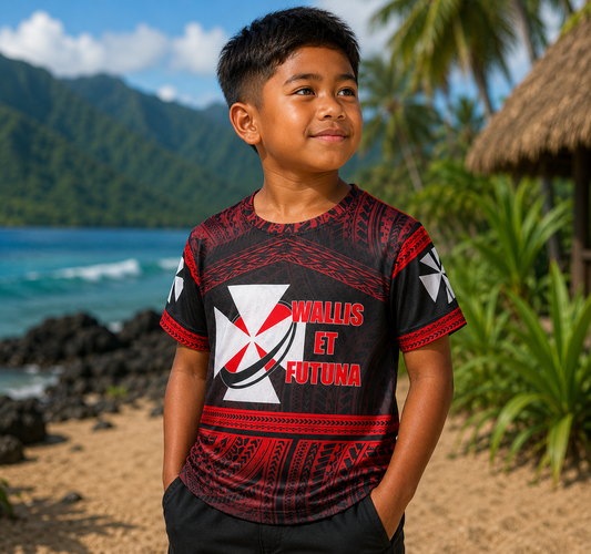 T-shirt Wallis et Futuna enfant