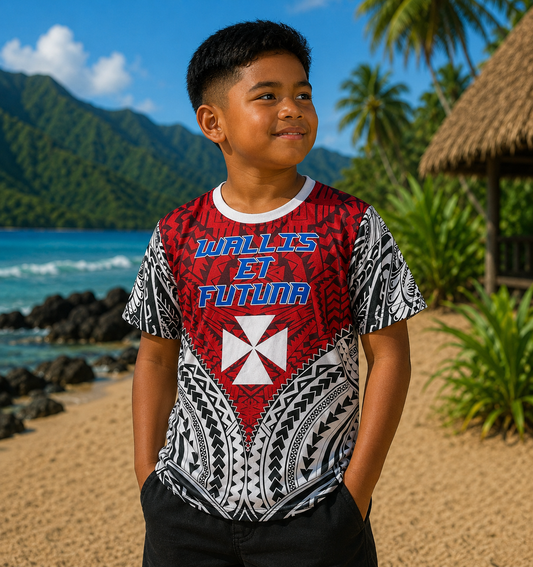 T-shirt Wallis et Futuna enfant