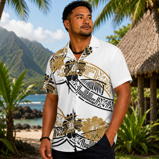 Chemise avec motifs