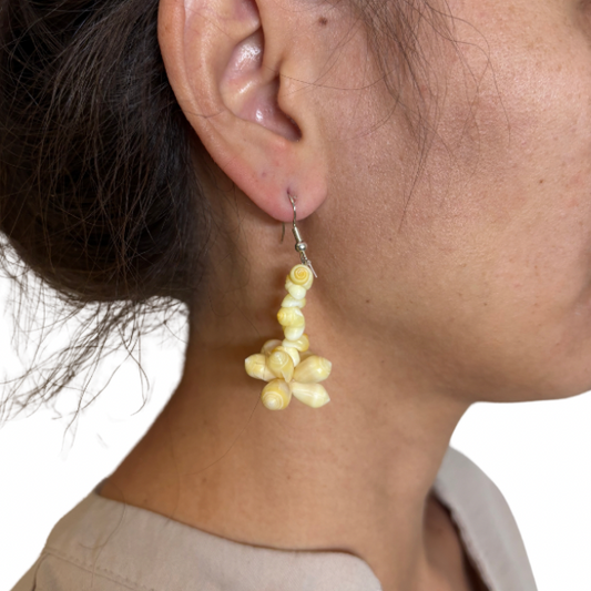Boucles d’oreilles coquillages des Tuamotu