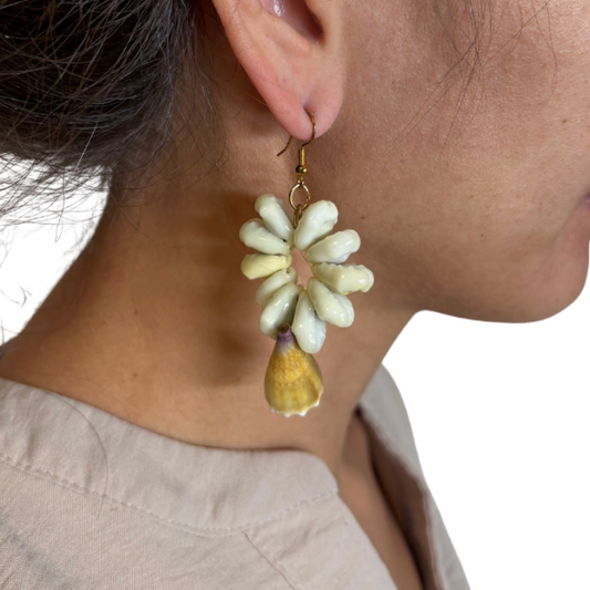 Boucles d’oreilles coquillages des Tuamotu