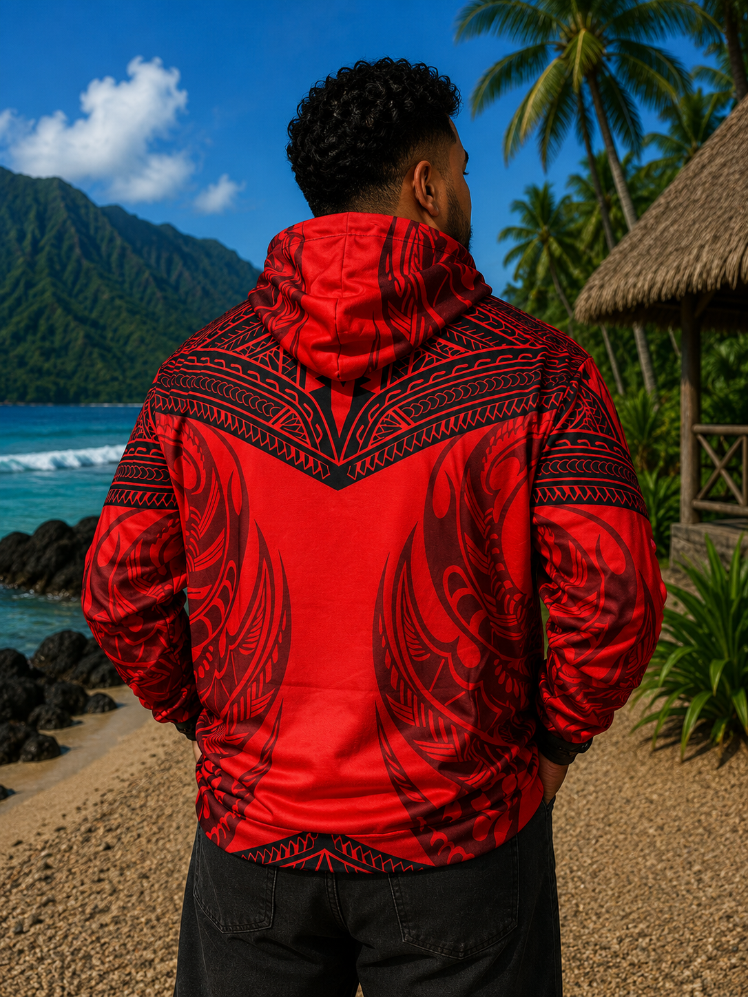 Sweat à Capuche avec motifs