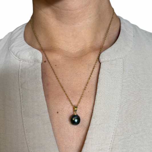 Collier perle de Tahiti