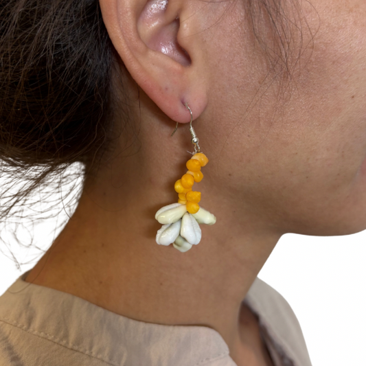 Boucles d’oreilles coquillages des Tuamotu
