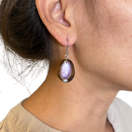Boucle d'oreilles coquillages