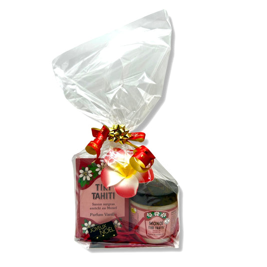 Coffret de Noël Vanille pot