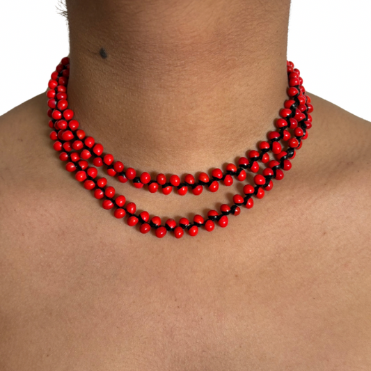 Collier en graines des Marquises