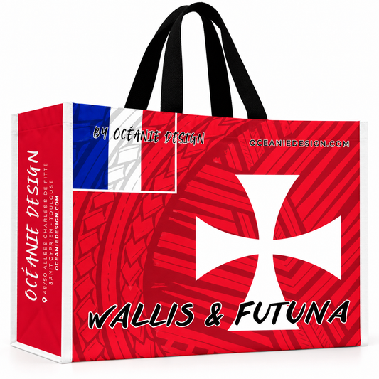 Cabas Drapeaux Wallis et Futuna