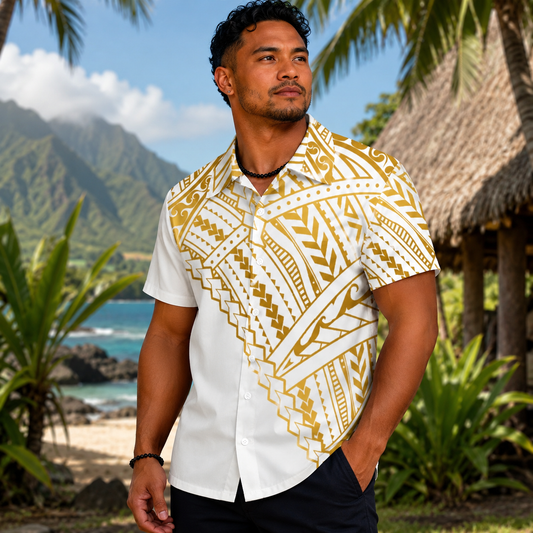 Chemise avec motifs