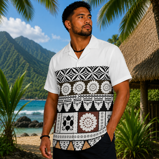 Chemise avec motifs