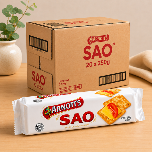 Carton de SAO - ARNOTT'S