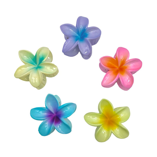 Pince Fleur Pastel en plastique 8cm