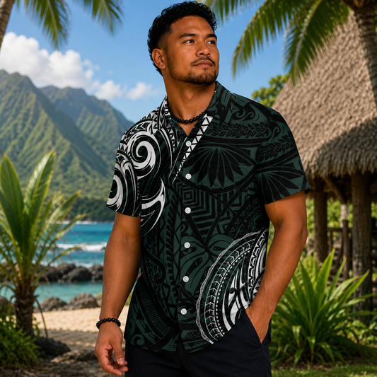 Chemise avec motifs