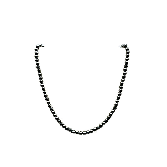 Collier en Hématite