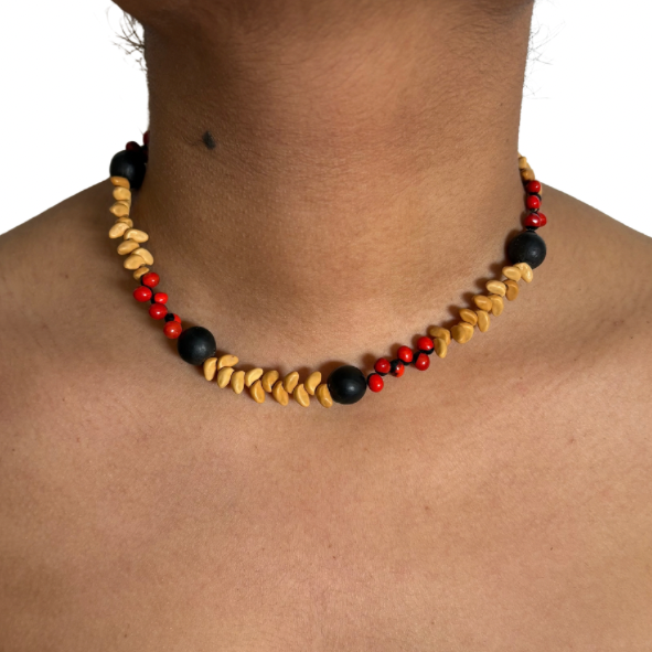 Collier en graines des Marquises