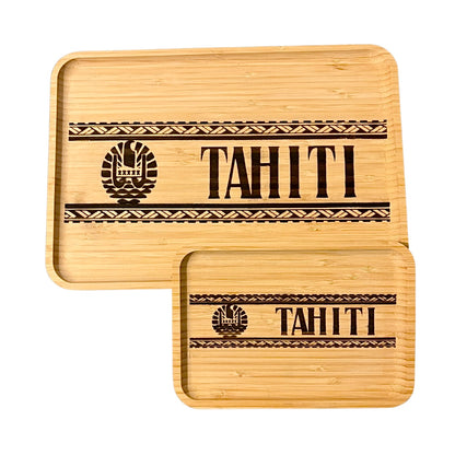 Plateau Gravée Tahiti