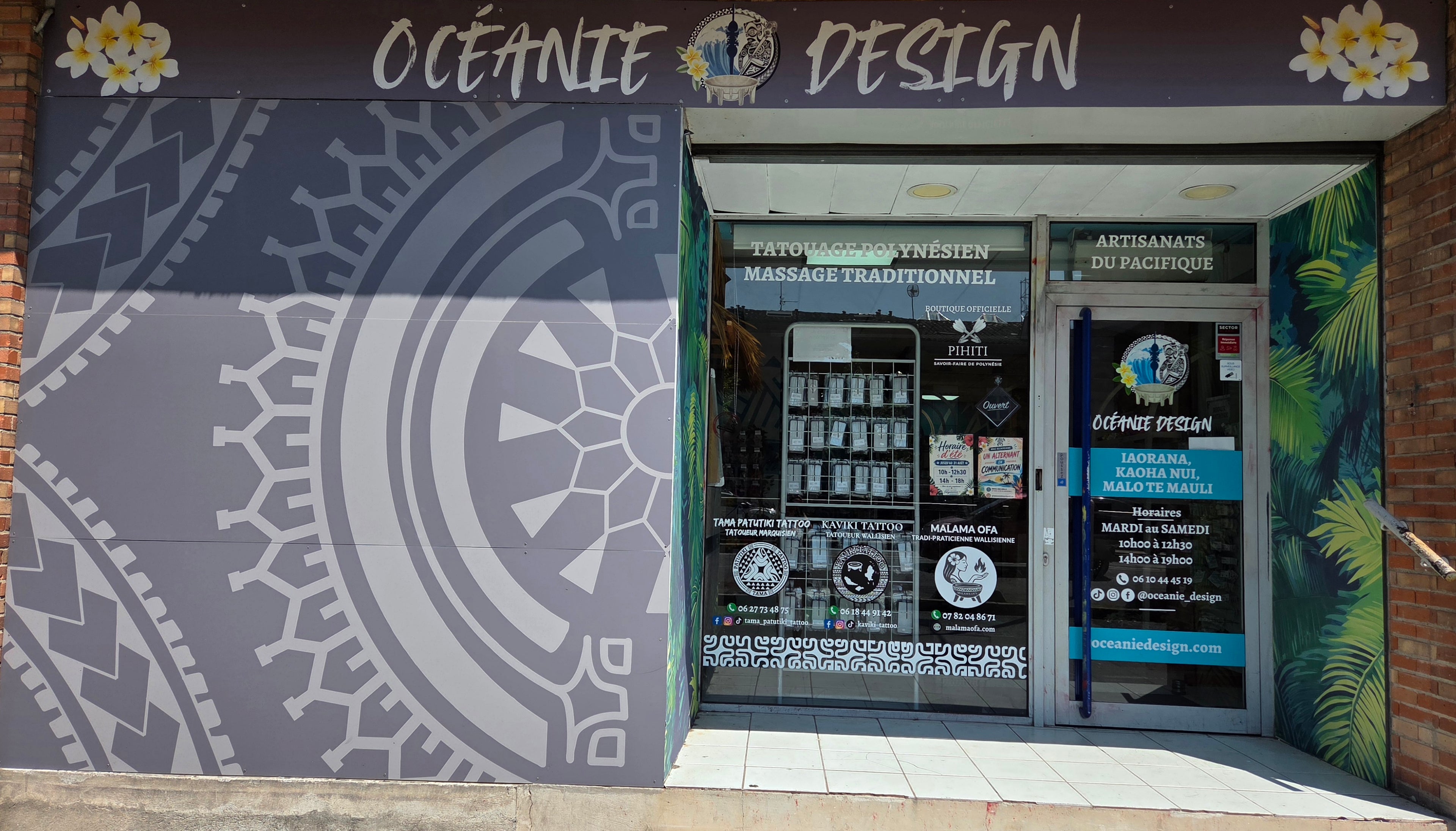 boutique polynesienne en france, boutique tahitienne, boutique walisienne, Toulouse, La Ville Rose, Saint-Cyprien République 
