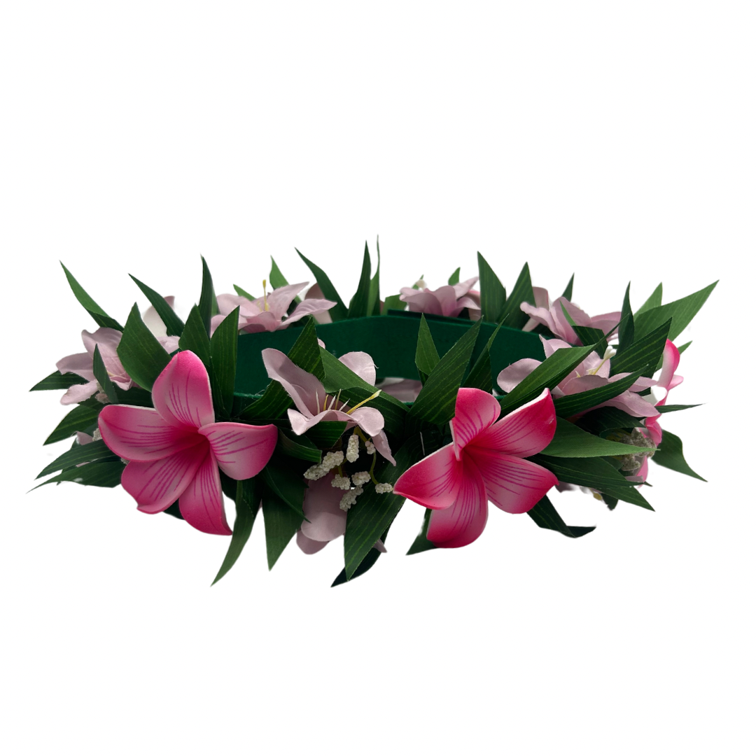 Couronne de tête - Fleurs de Frangipanier