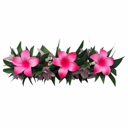 Couronne de tête - Fleurs de Frangipanier