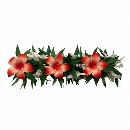 Couronne de tête - Fleurs de Frangipanier