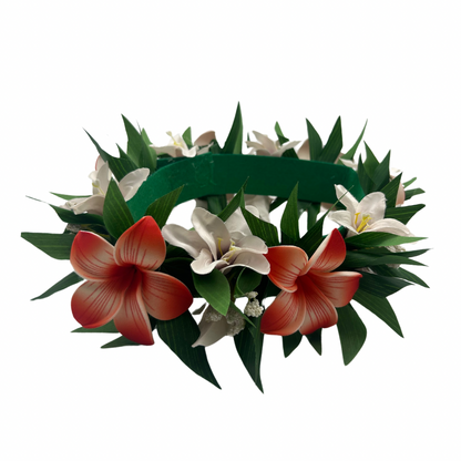 Couronne de tête - Fleurs de Frangipanier