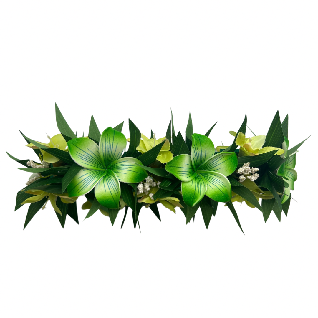 Couronne de tête - Fleurs de Frangipanier