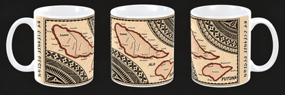 Mug - Style Tapa FUTUNA (Wallis & Futuna)