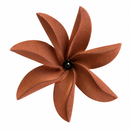 Fleur à tige - Tiare Tahiti/Perle - FN0